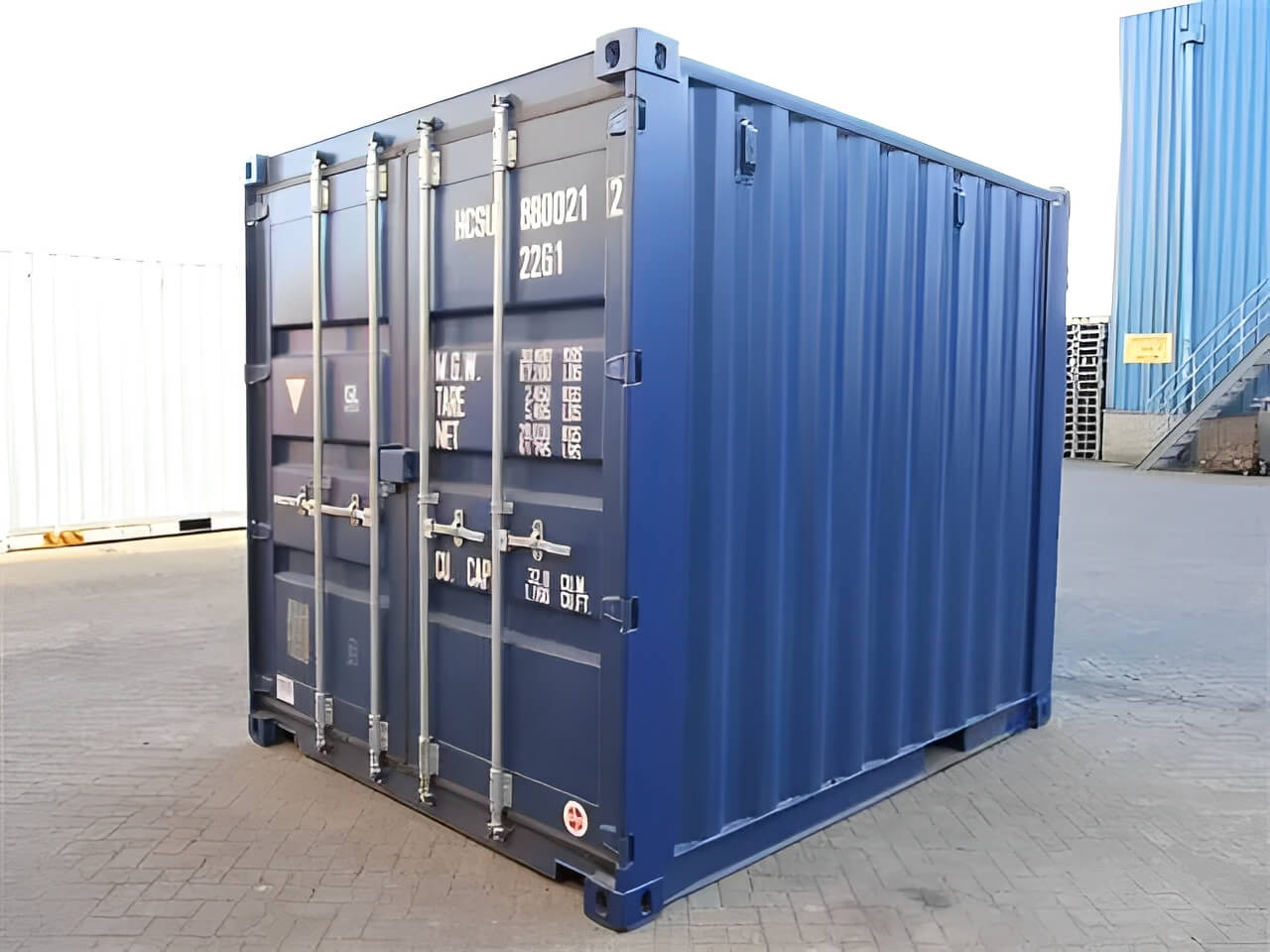 10ft Double Door container nieuw 10ft Double Door container nieuw - Afbeelding 5
