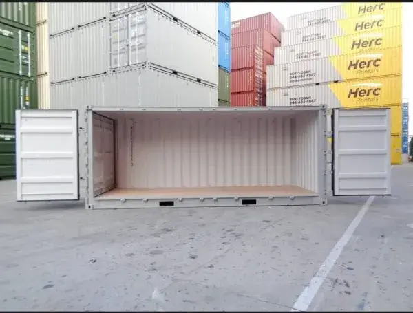 20 FT open scheepscontainer nieuw - Afbeelding 3
