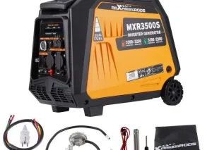 3500 W LPG/benzine 4-takt omvormergenerator met USB-aansluitingen en 230 V